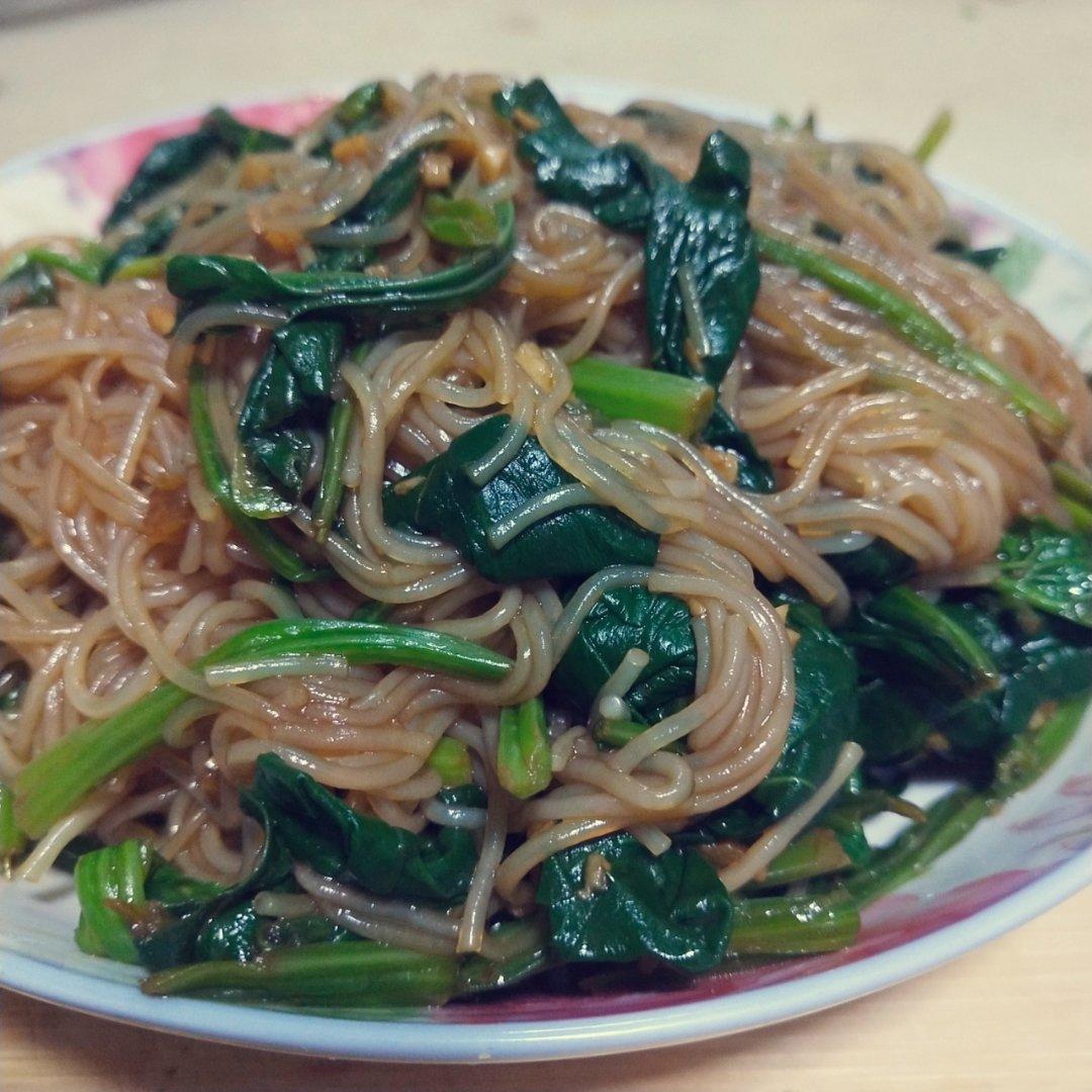 万能凉拌菜料汁（凉拌菠菜粉丝）