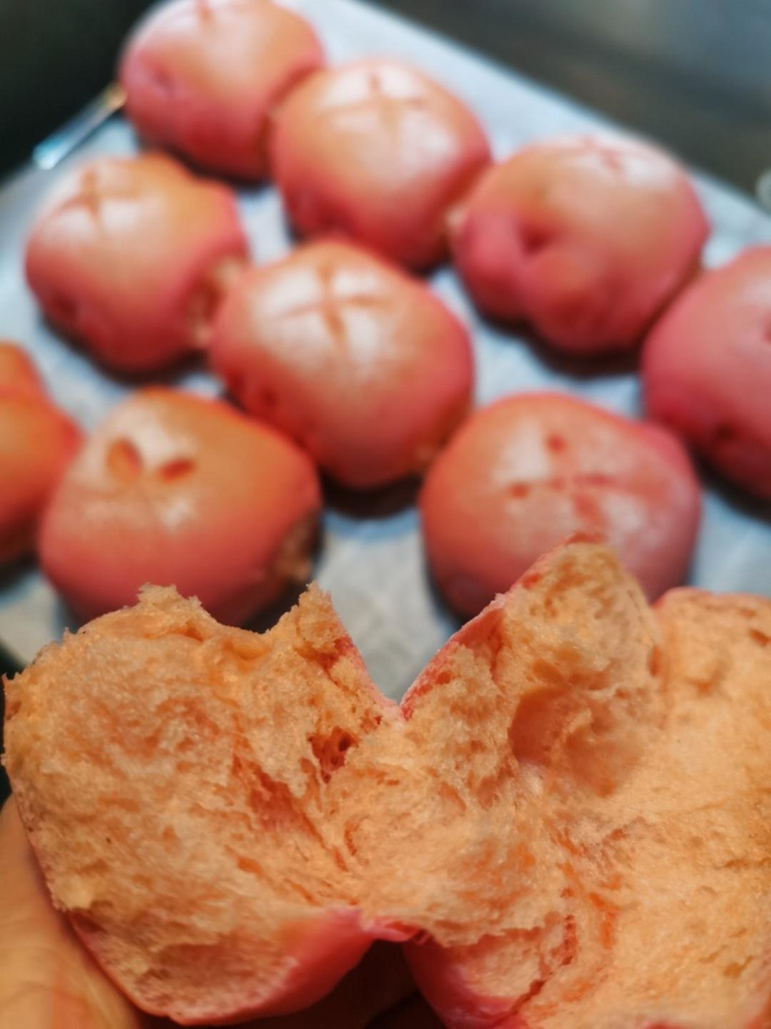 鲜奶油小餐包（一次发酵）