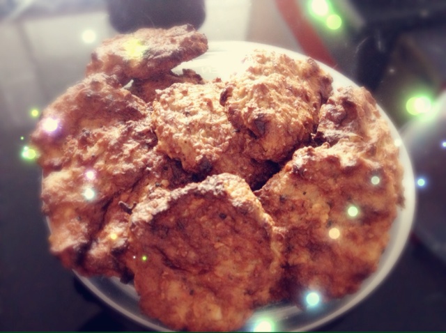 无糖无油低脂香蕉燕麦饼干