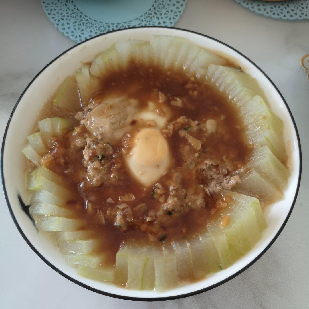 🔥肉沫蒸冬瓜，鲜嫩好吃，营养又简单❗️