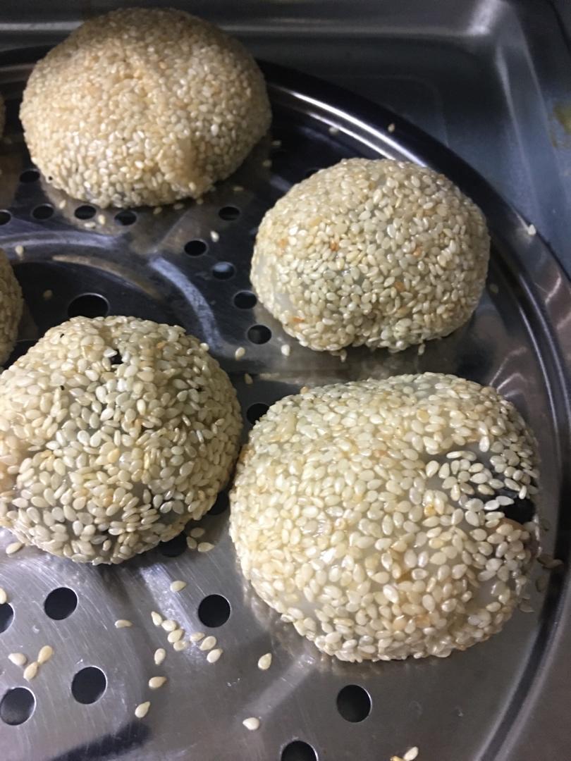 妈妈的最爱--花生芝麻糯米糍凉糕（附带烤花生做法）