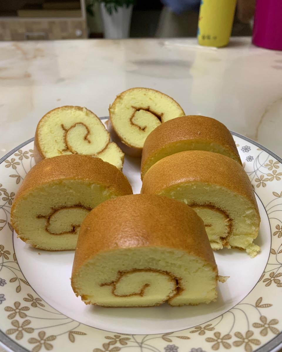 原味蛋糕卷