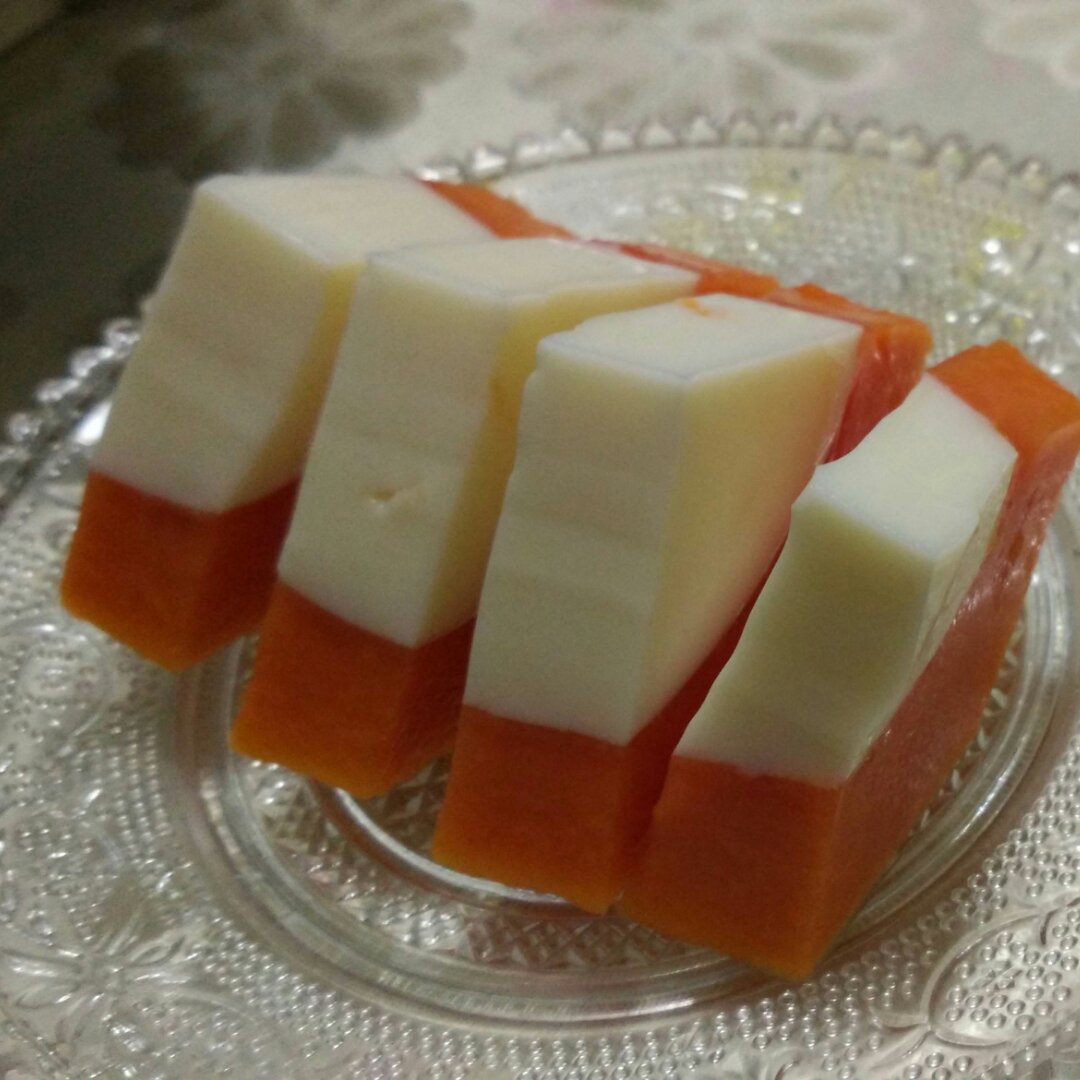 木瓜牛奶冻