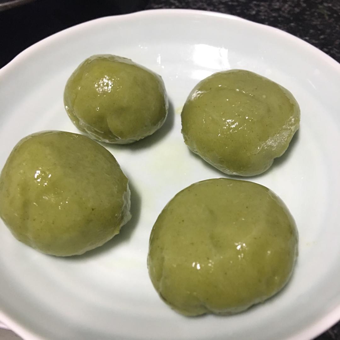 腌笃鲜青团
