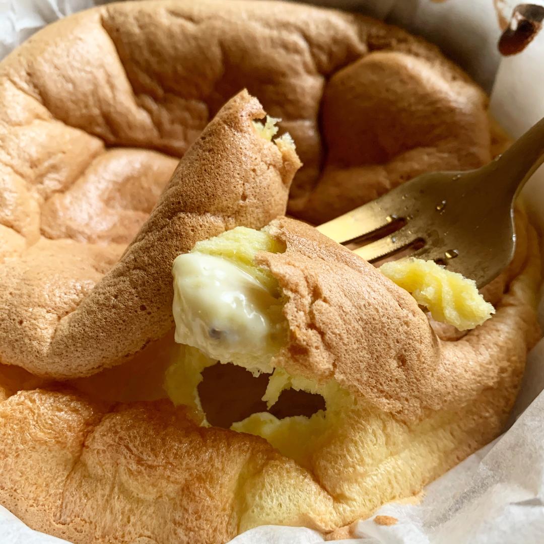 烤箱版巨简单巨型舒芙蕾