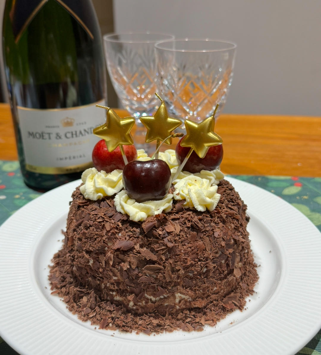 双倍浓郁不消泡巧克力戚风