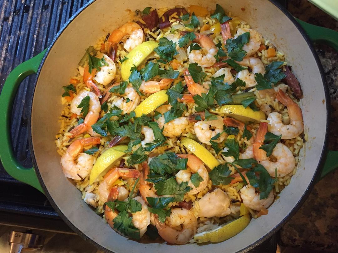 正宗paella 西班牙海鲜饭