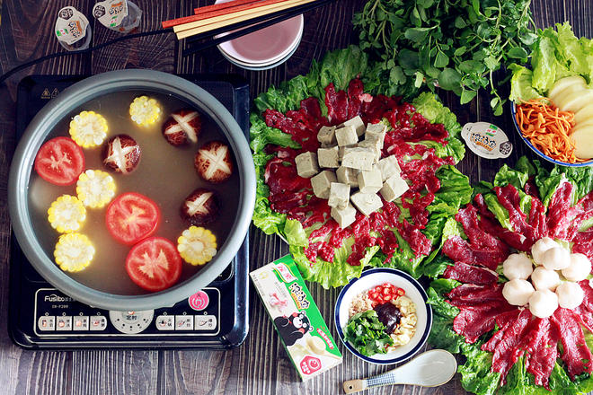冬天就要吃火锅啊！潮汕牛肉火锅的做法