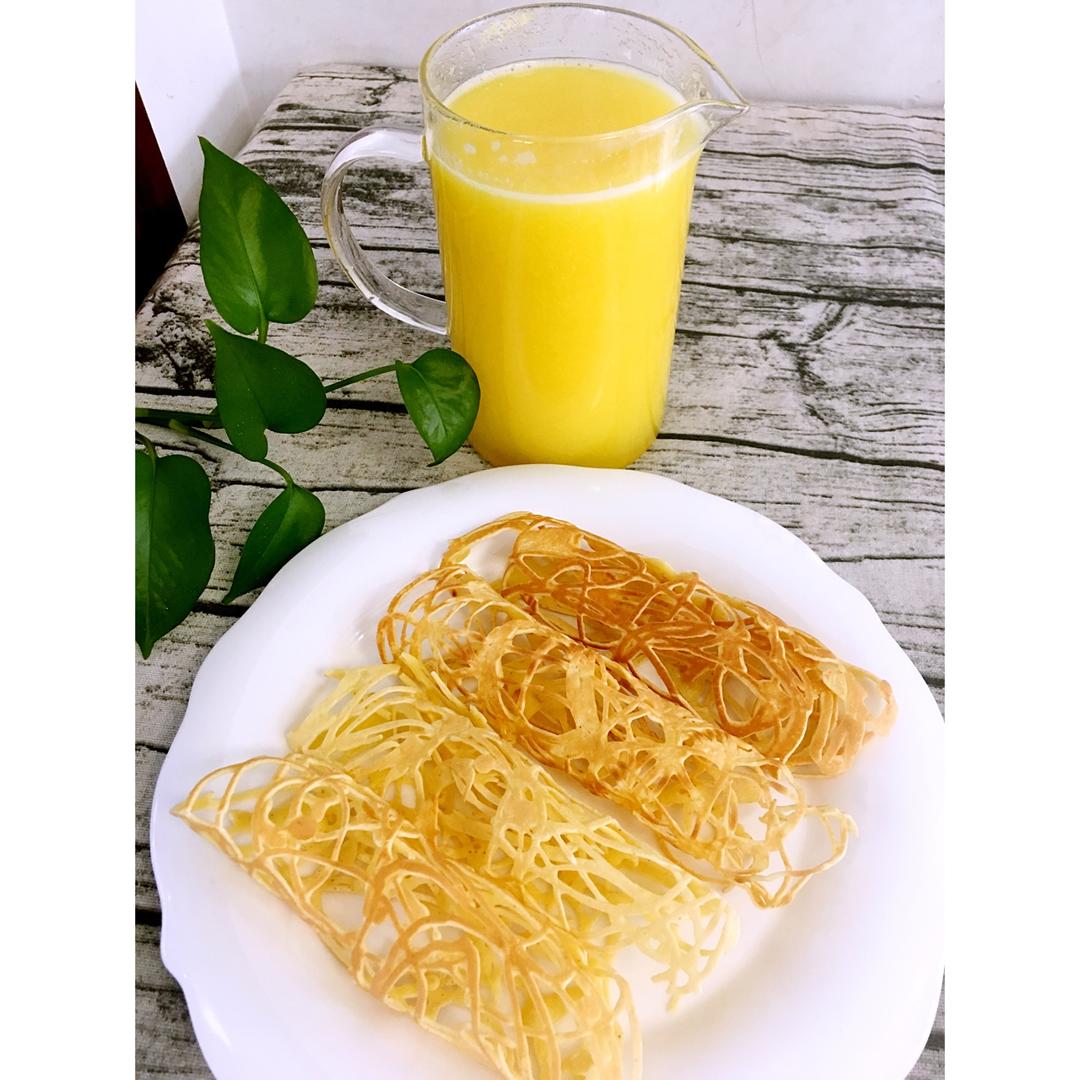 高颜值鸡蛋蕾丝网饼