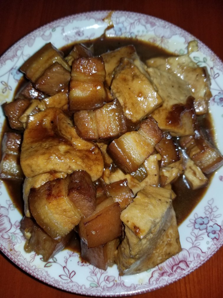 豆腐烧肉