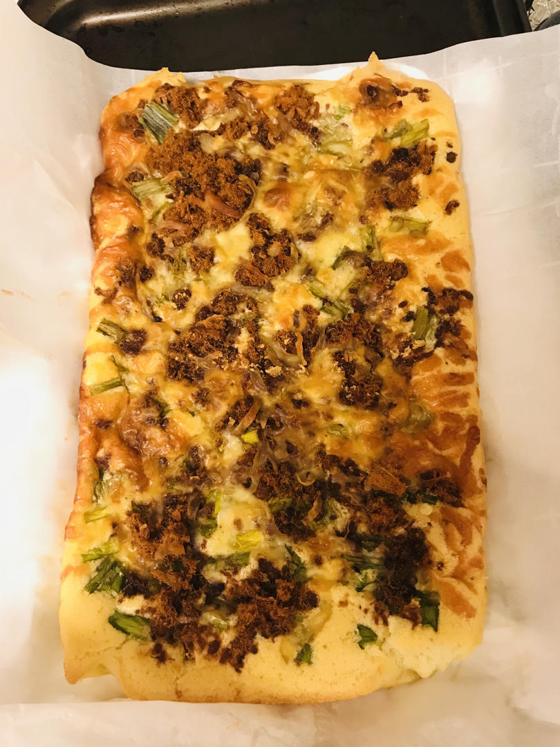 肉松夹层芝士蛋糕