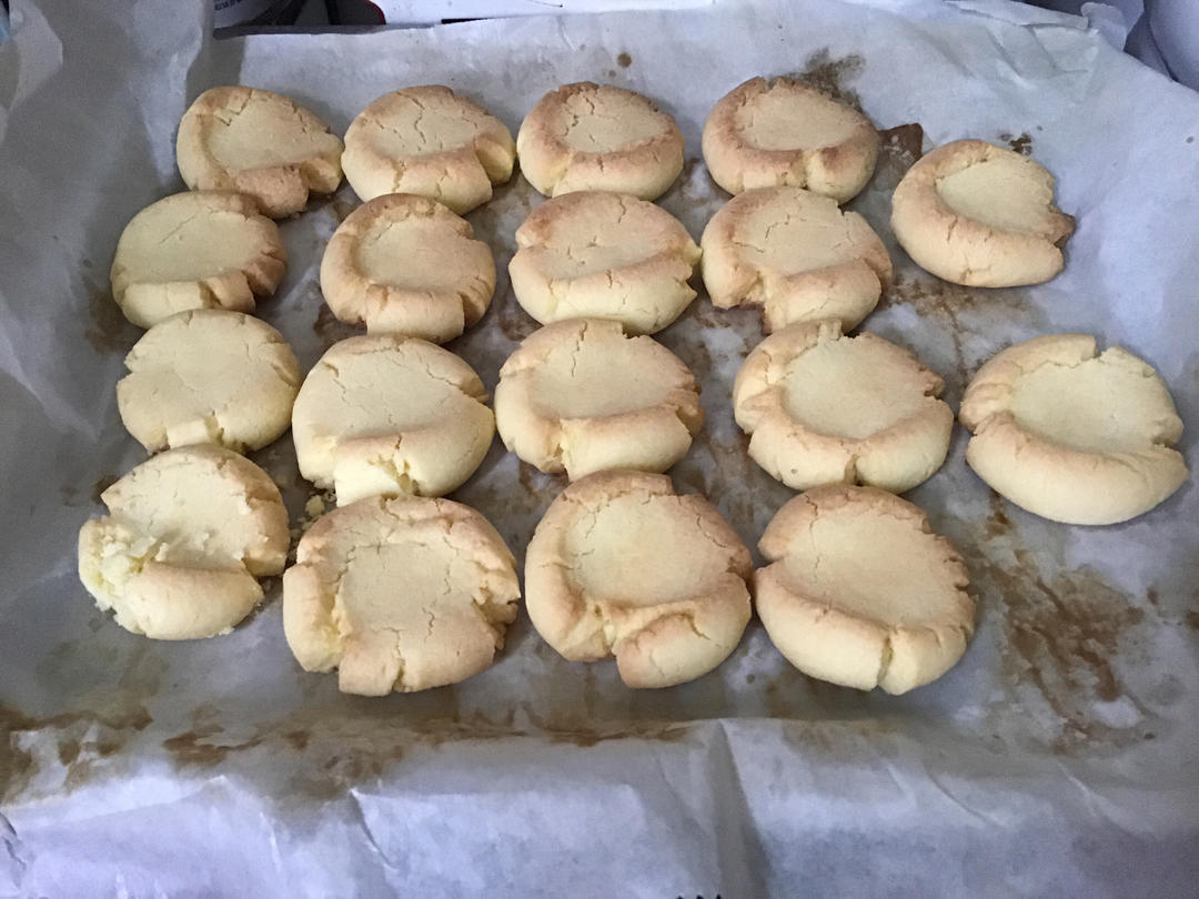 入口即化的玛格丽特饼干🔥酥得掉渣渣，零失败超简单！