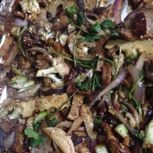 超简易版麻辣烧烤