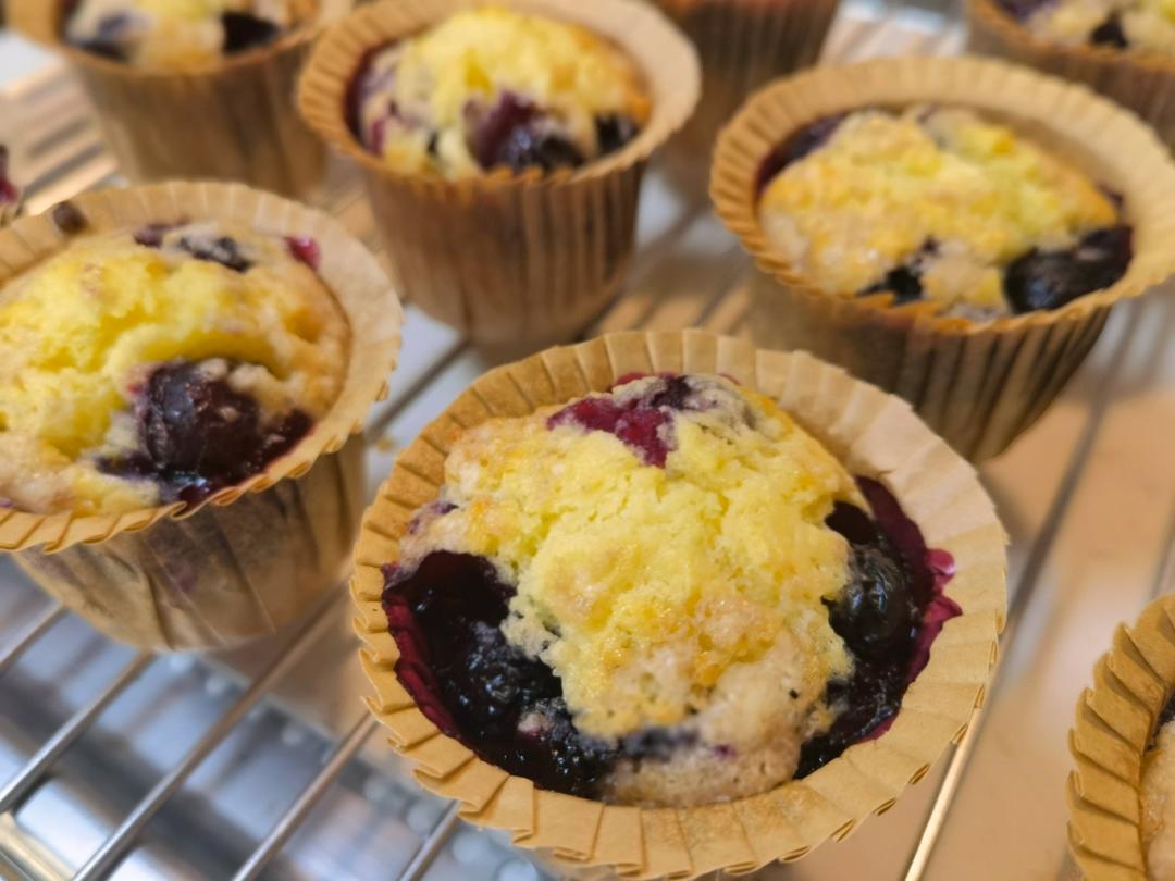 蓝莓玛芬蛋糕 Blueberry Muffin