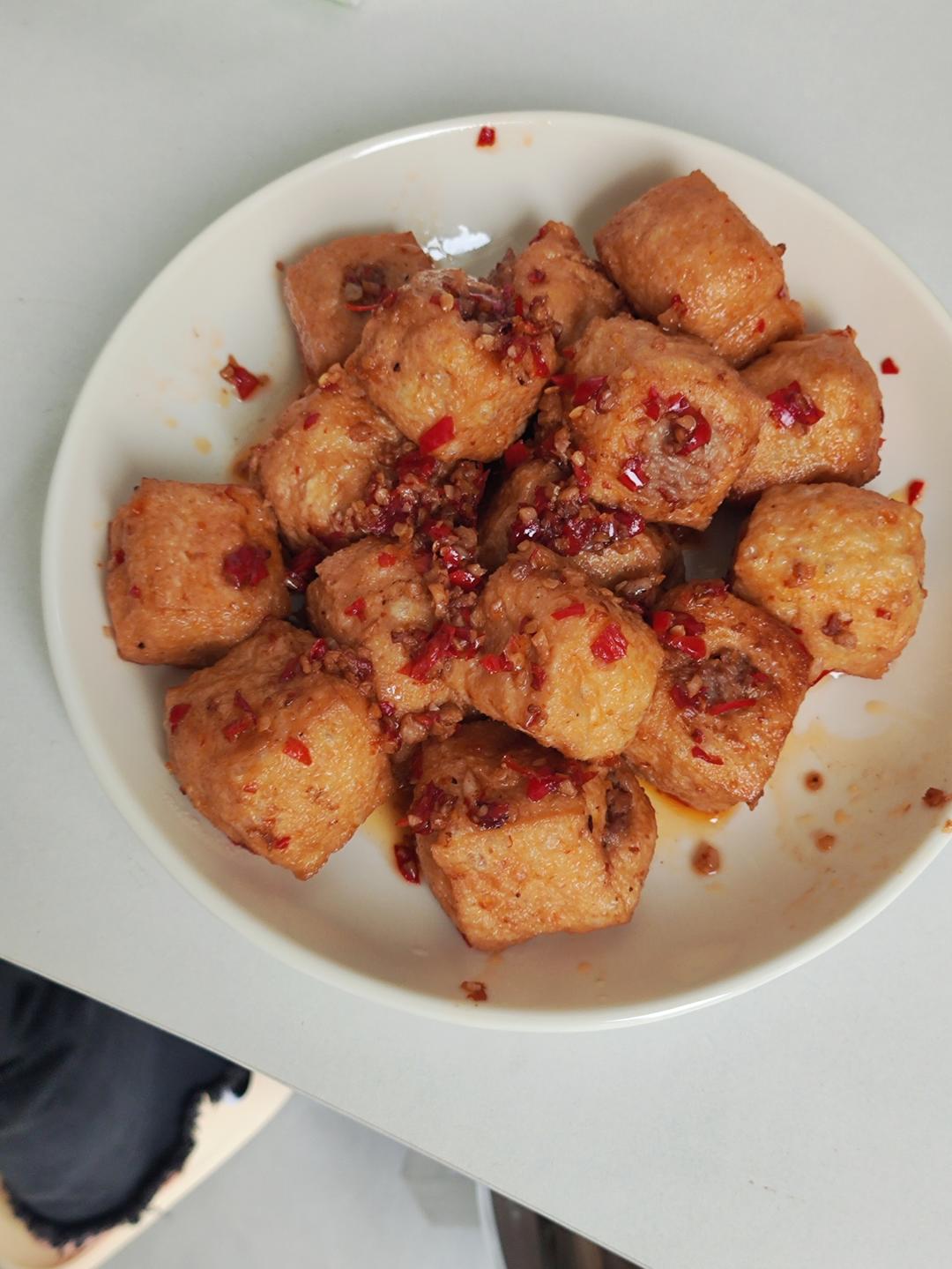 豆泡塞肉