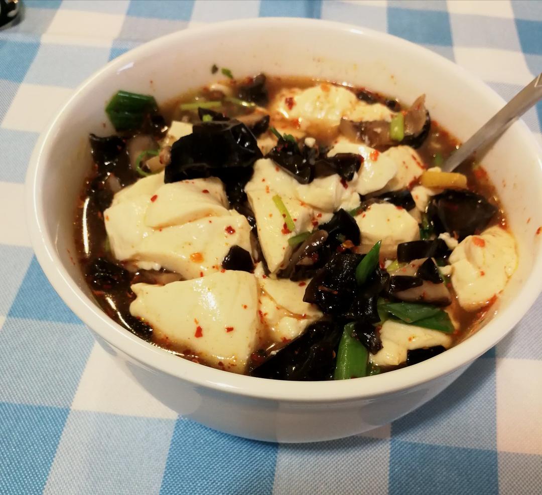 鲜香卤汁豆腐脑
