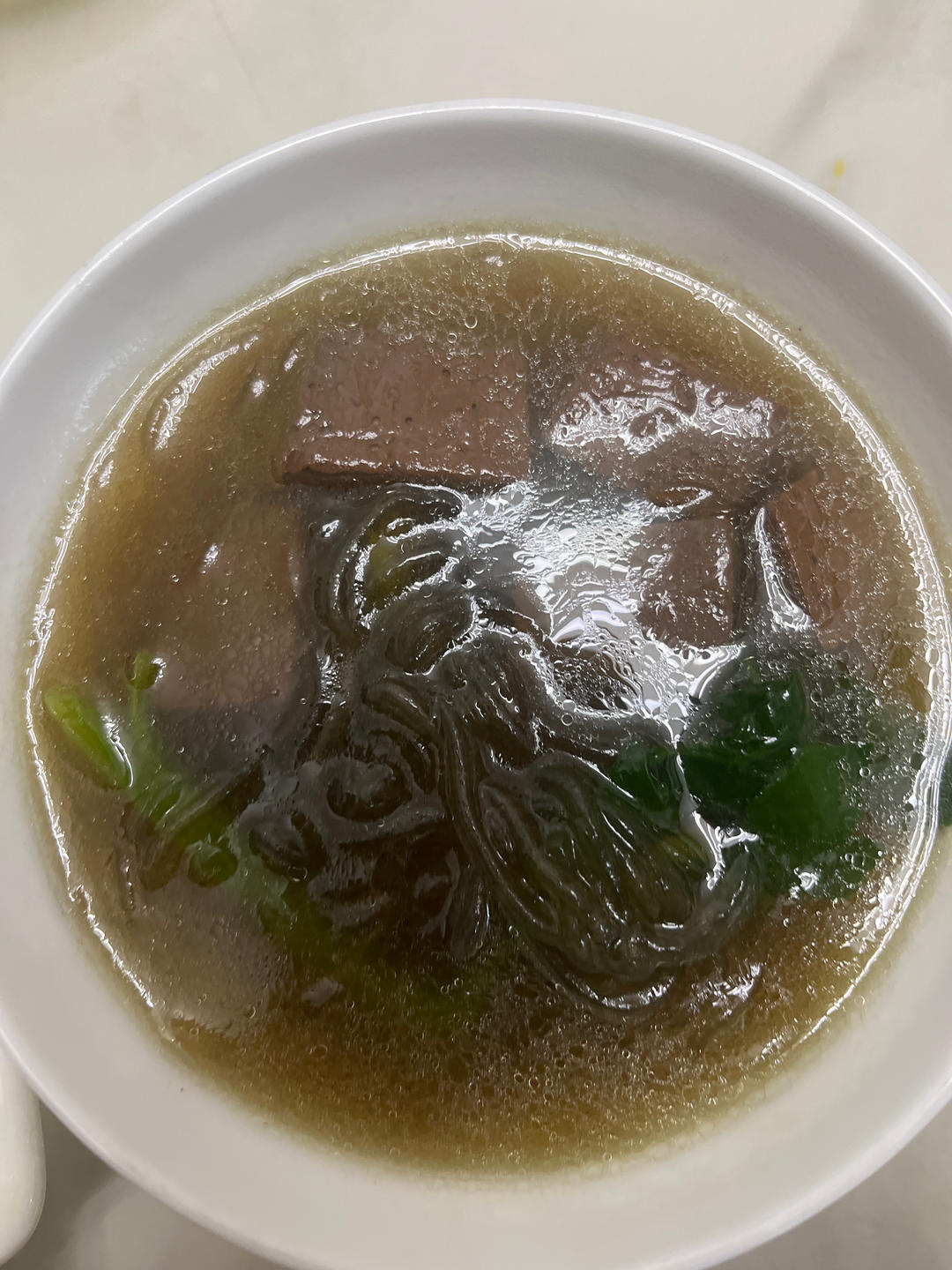 零失败记忆中的老鸭（鸭血）粉丝汤