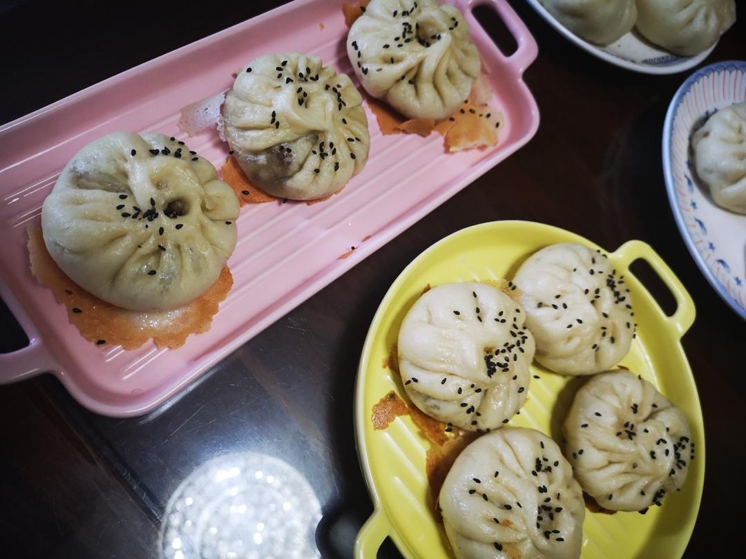 包出有褶子的包子