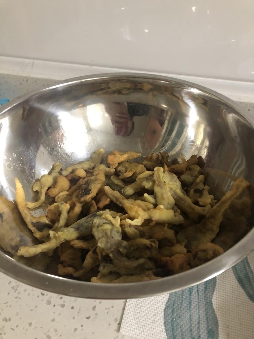 炸蘑菇