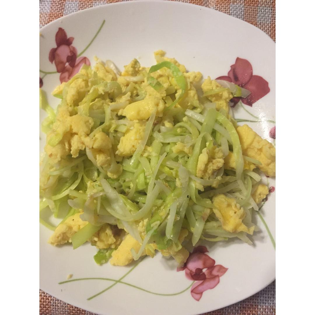 韭黄炒蛋