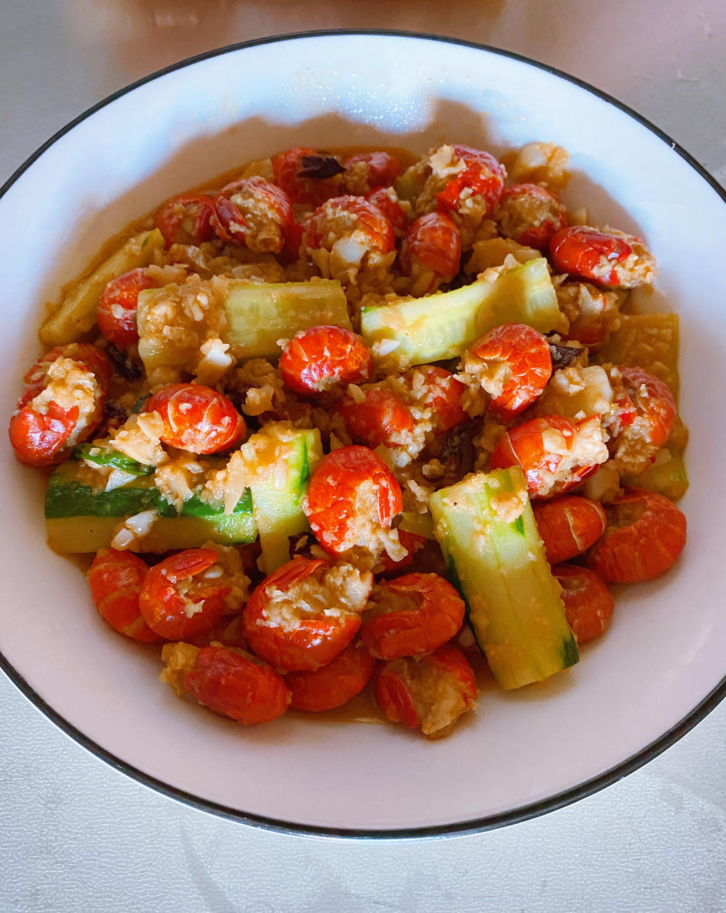 蒜香小龙虾🦞尾——最好吃又简单做