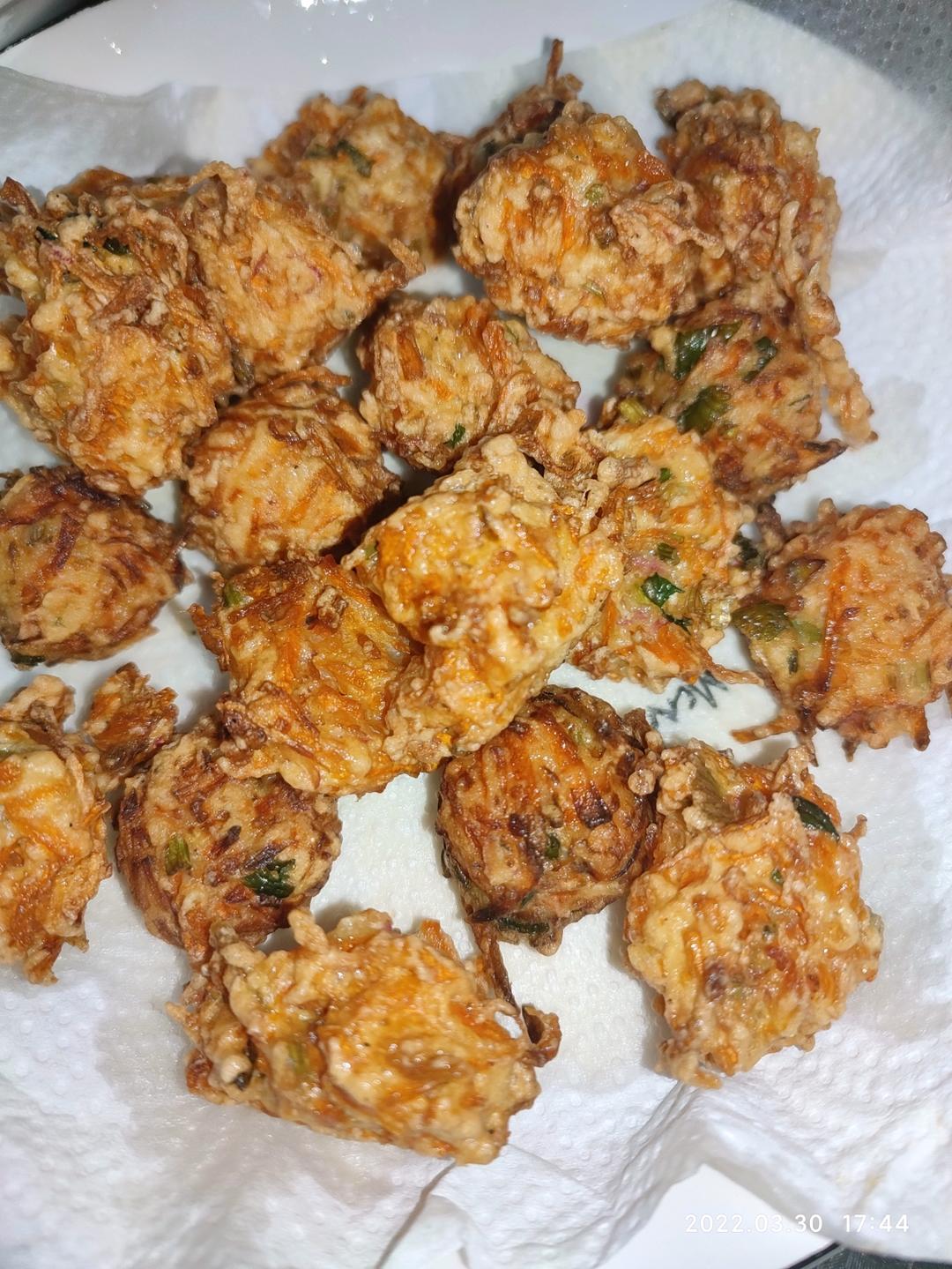 萝卜丸子（炸素丸子）