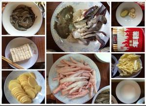 明虾肉蟹煲的做法 步骤1