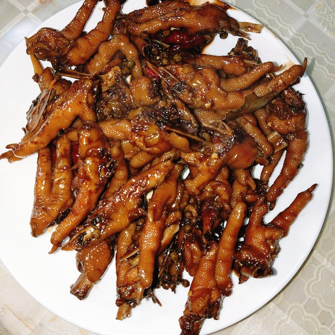 秘制红烧鸡爪