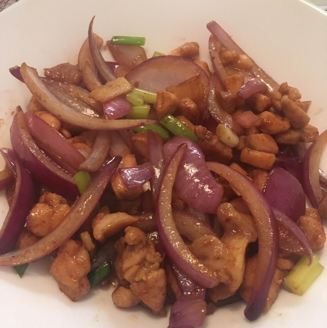 ls0101做的洋葱炒鸡肉