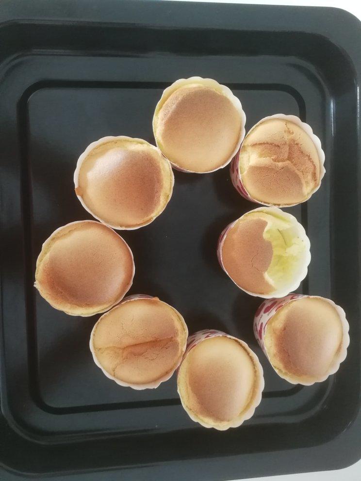 纸杯蛋糕 8寸戚风蛋糕的量