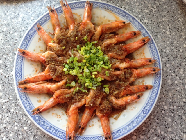 蒜蓉粉丝蒸虾