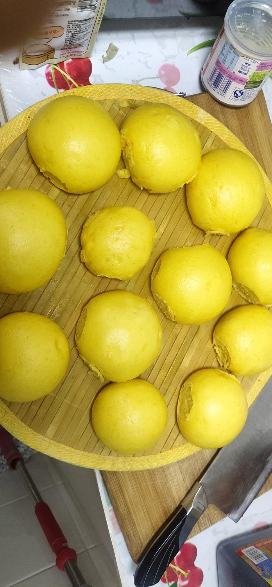 南瓜炼乳馒头新手版