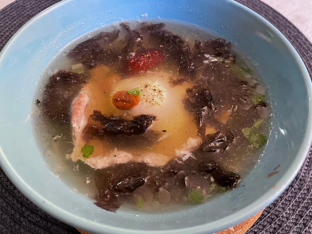 清甜味美的快手蒸肉蛋汤