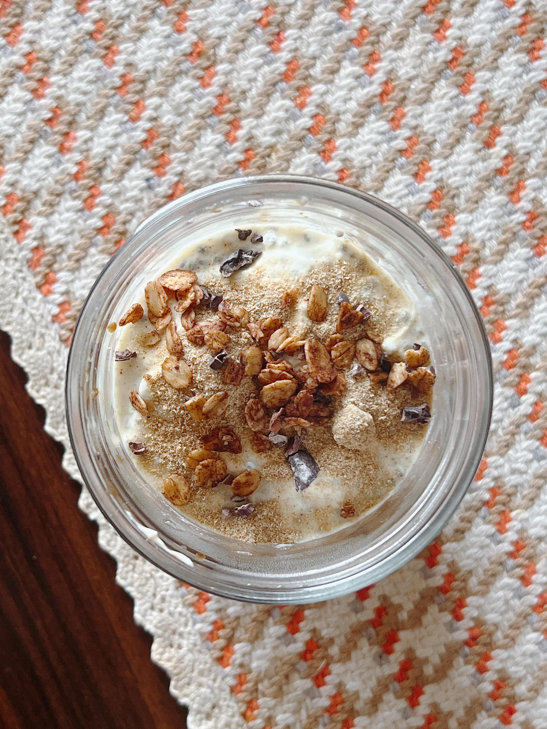 高蛋白海盐豆乳鸳鸯奶茶燕麦杯【健康小食】