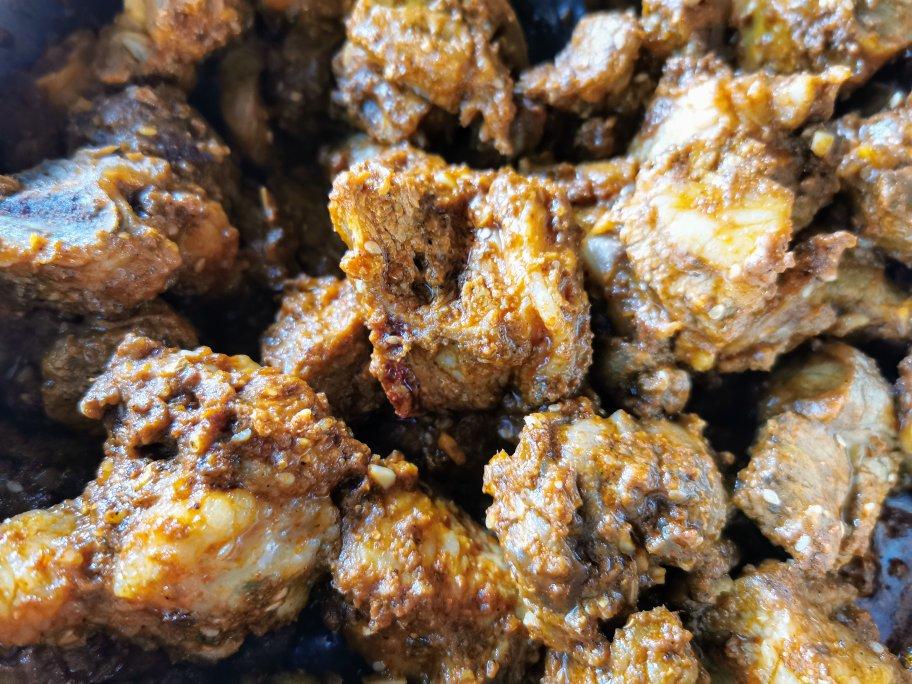 吃不到膻味的比烧烤更好吃的孜然羊肉🐏