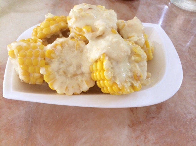 奶香煮玉米