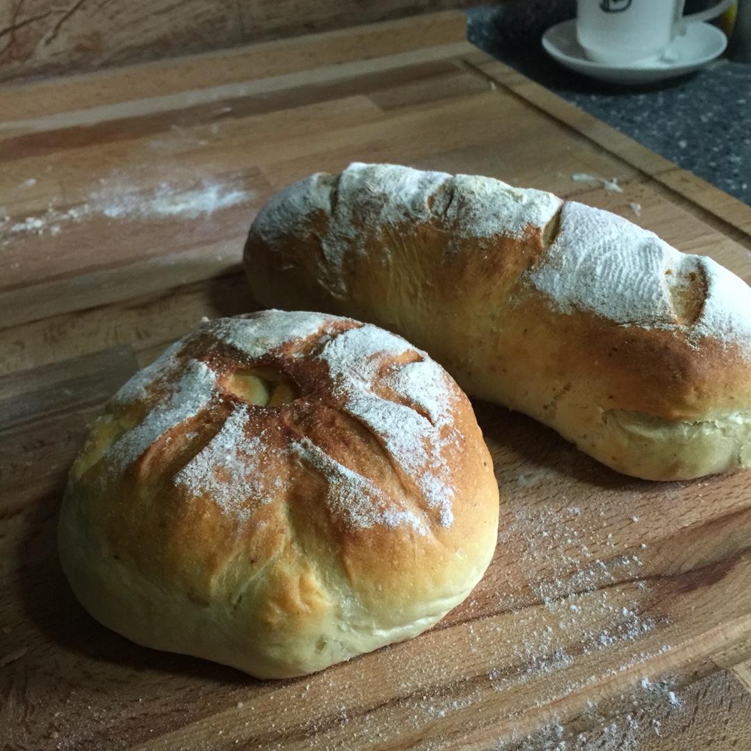 「欧包」经典英式布鲁姆面包 English bloomer