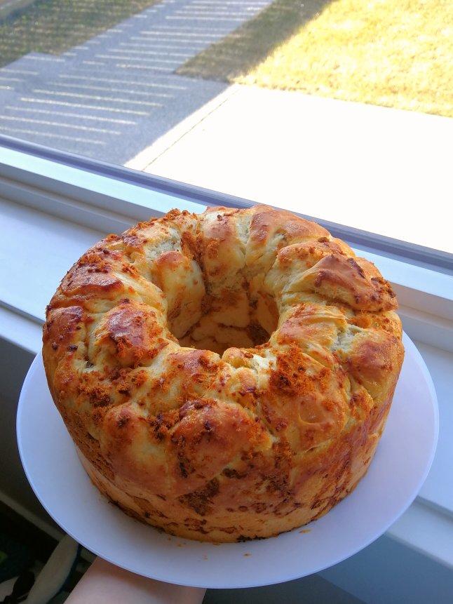 肉松手撕面包—超软会爆浆的面包哟