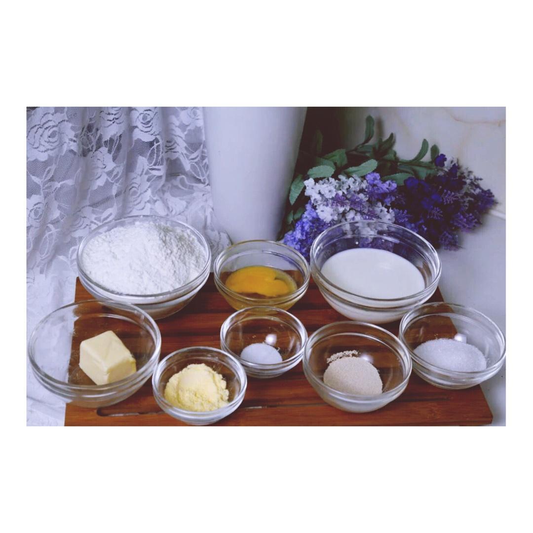 纯奶手撕吐司的做法 步骤1