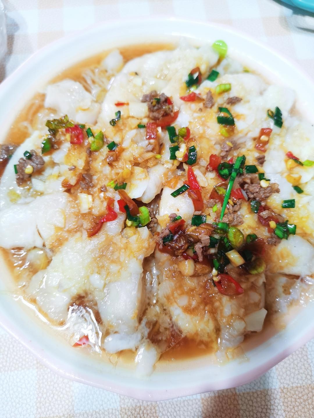 蒜蓉粉丝巴沙鱼