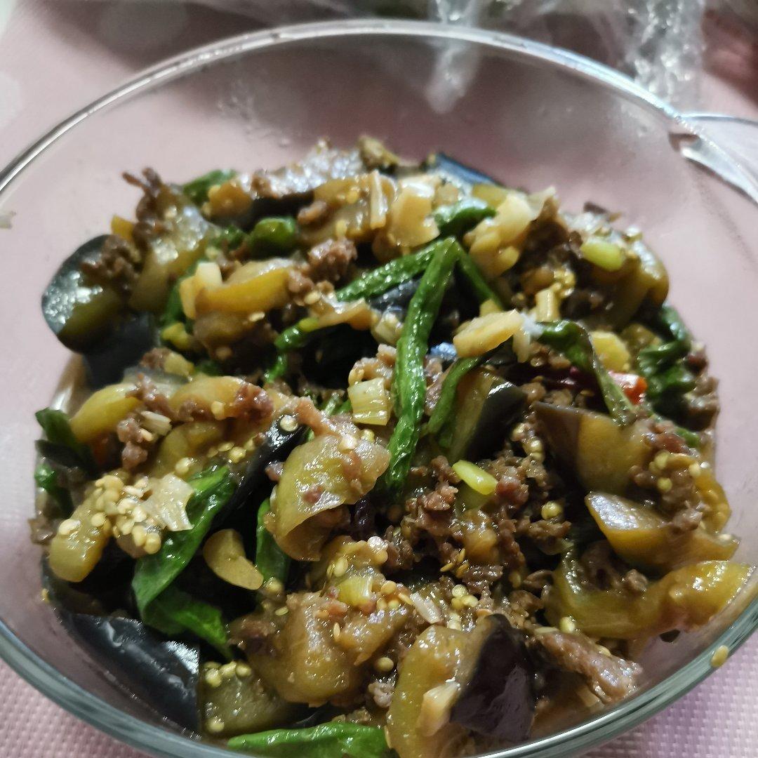 茄子豆角（米饭杀手系列一）