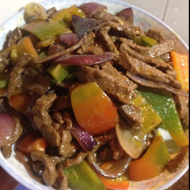 黑椒牛柳