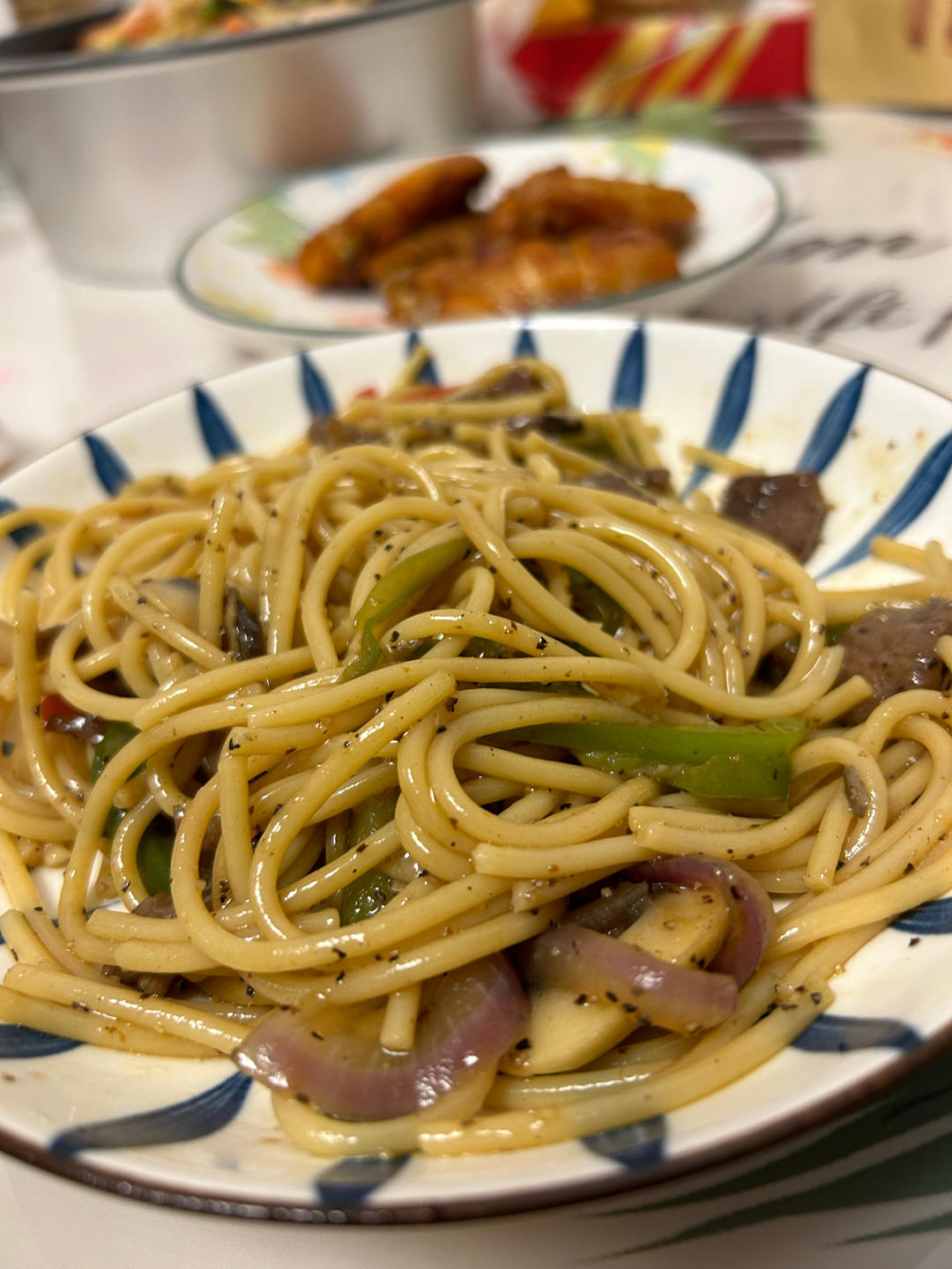 比餐厅好吃的黑椒牛柳意面🍝零失败简单教程