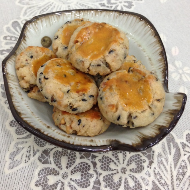 花生芝麻酥饼