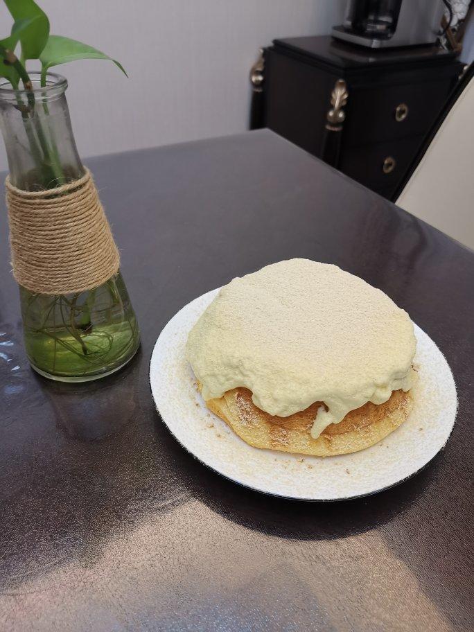 超好吃的豆乳爆浆蛋糕