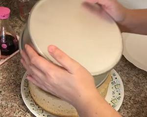 伯爵奶茶棉花蛋糕（8寸）的做法 步骤26