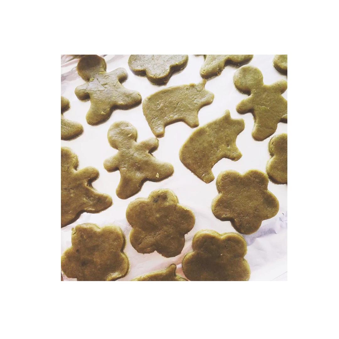抹茶蔓越莓饼干