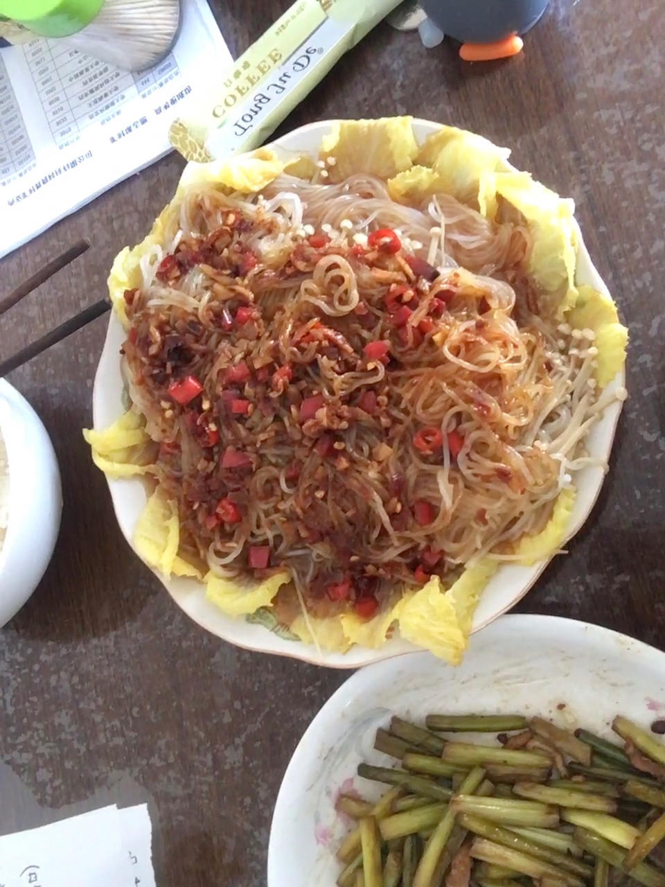 蒜蓉粉丝娃娃菜