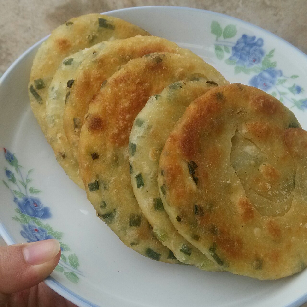 家常葱油饼