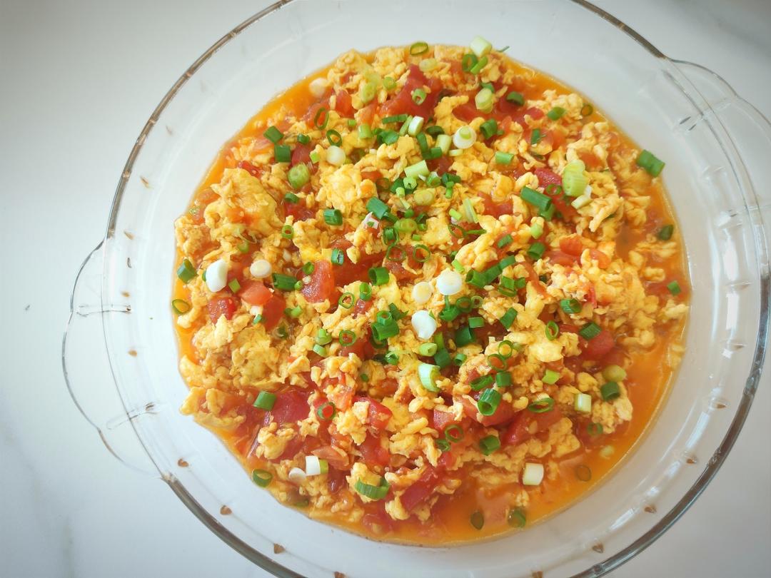 超嫩滑的番茄炒蛋